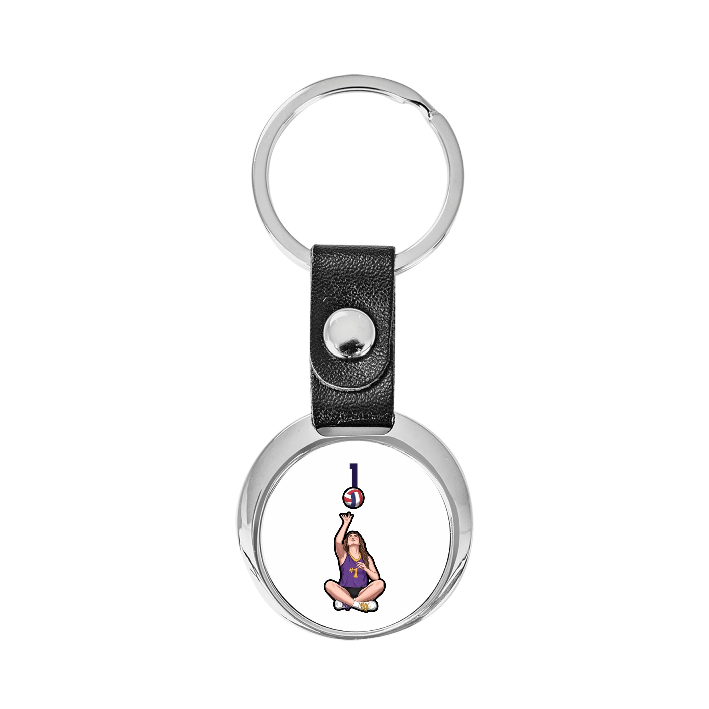Key Chain — Number Top in Classic