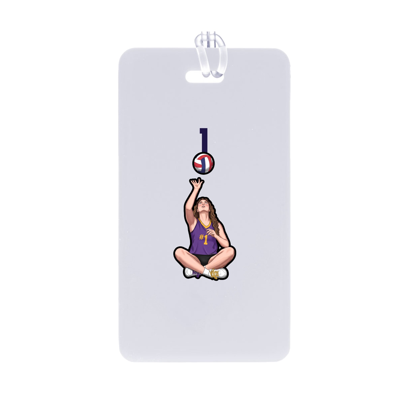 Bag Tag — Number Top in Classic