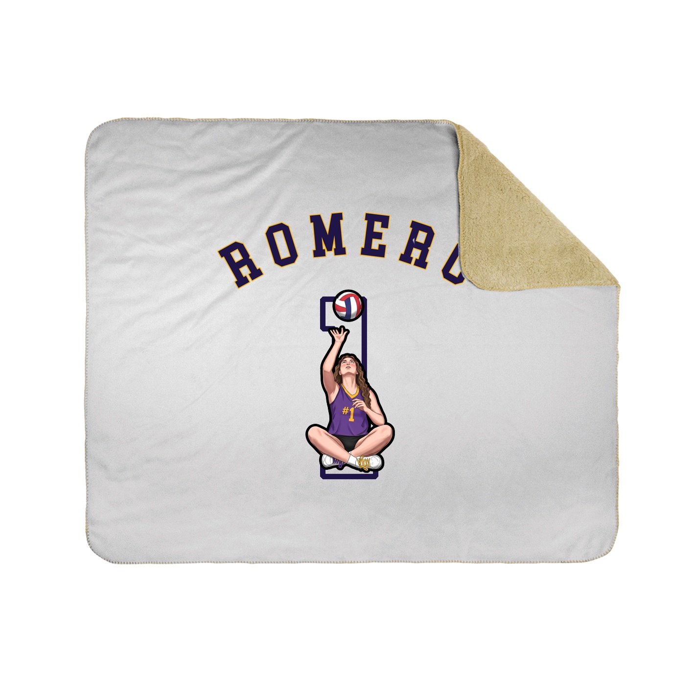 Throw Blanket — Shirsey Arch in White