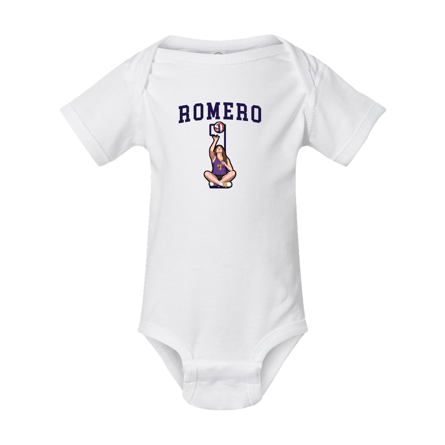 Baby Onesie — Shirsey in White