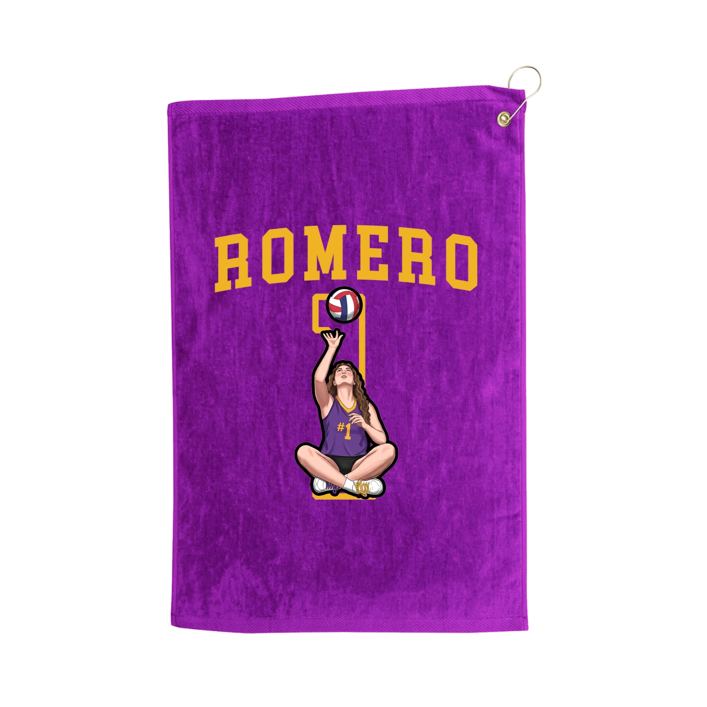 Golf Towel — Shirsey in Purple