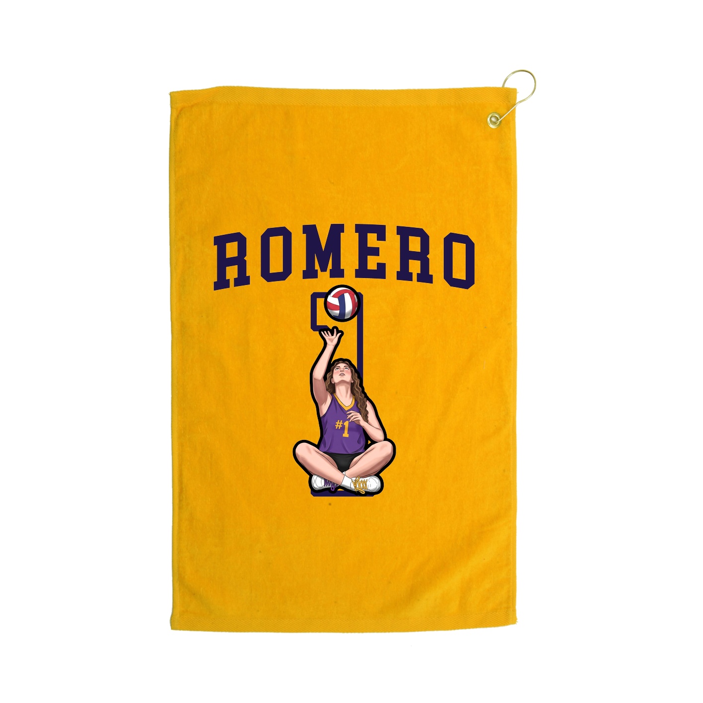 Golf Towel — Shirsey in Gold
