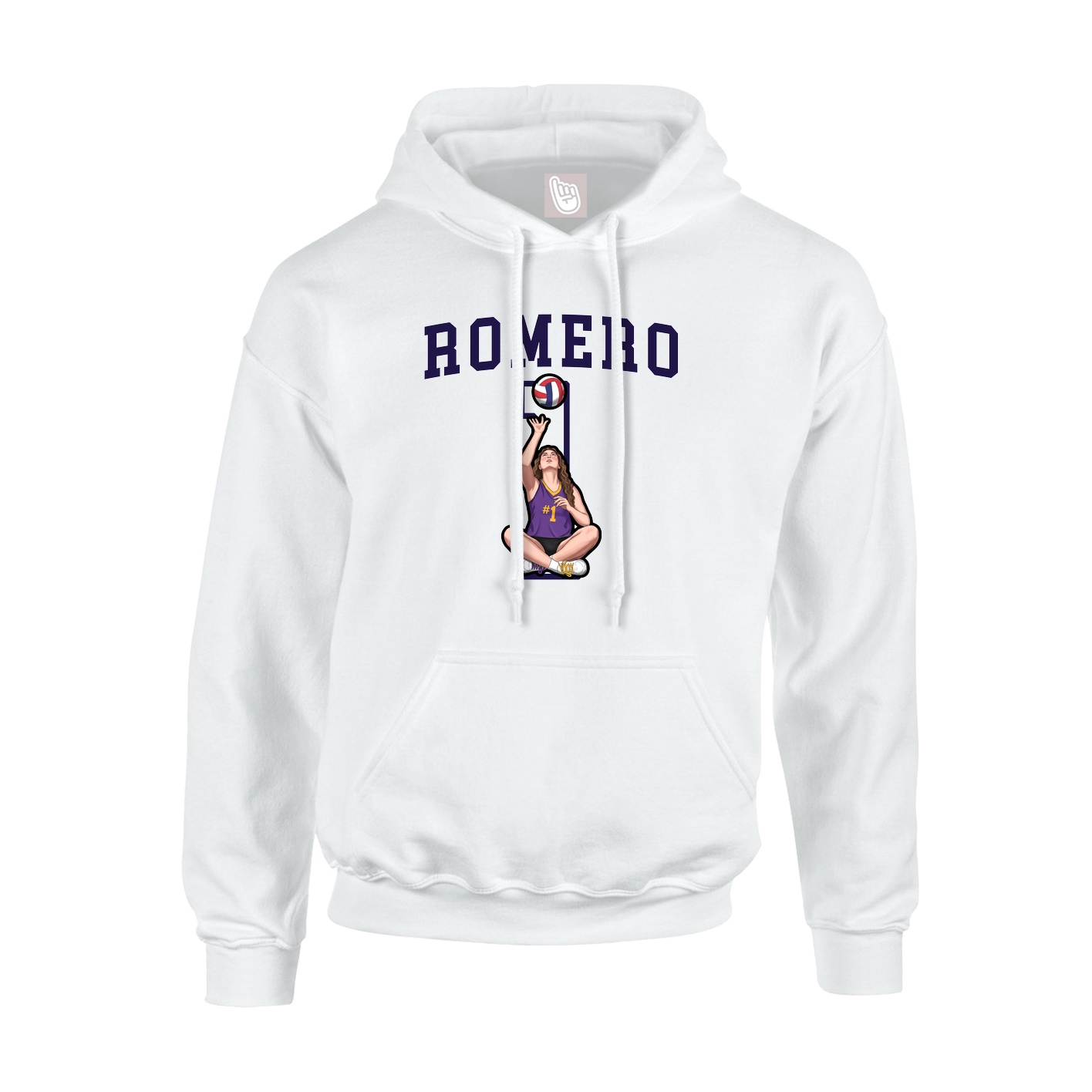 Youth Hoodie — Shirsey in White
