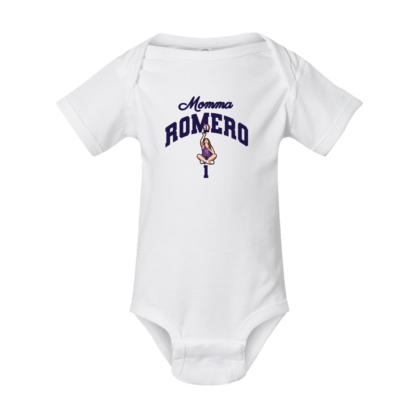 Baby Onesie — Mothers Day Arch in White