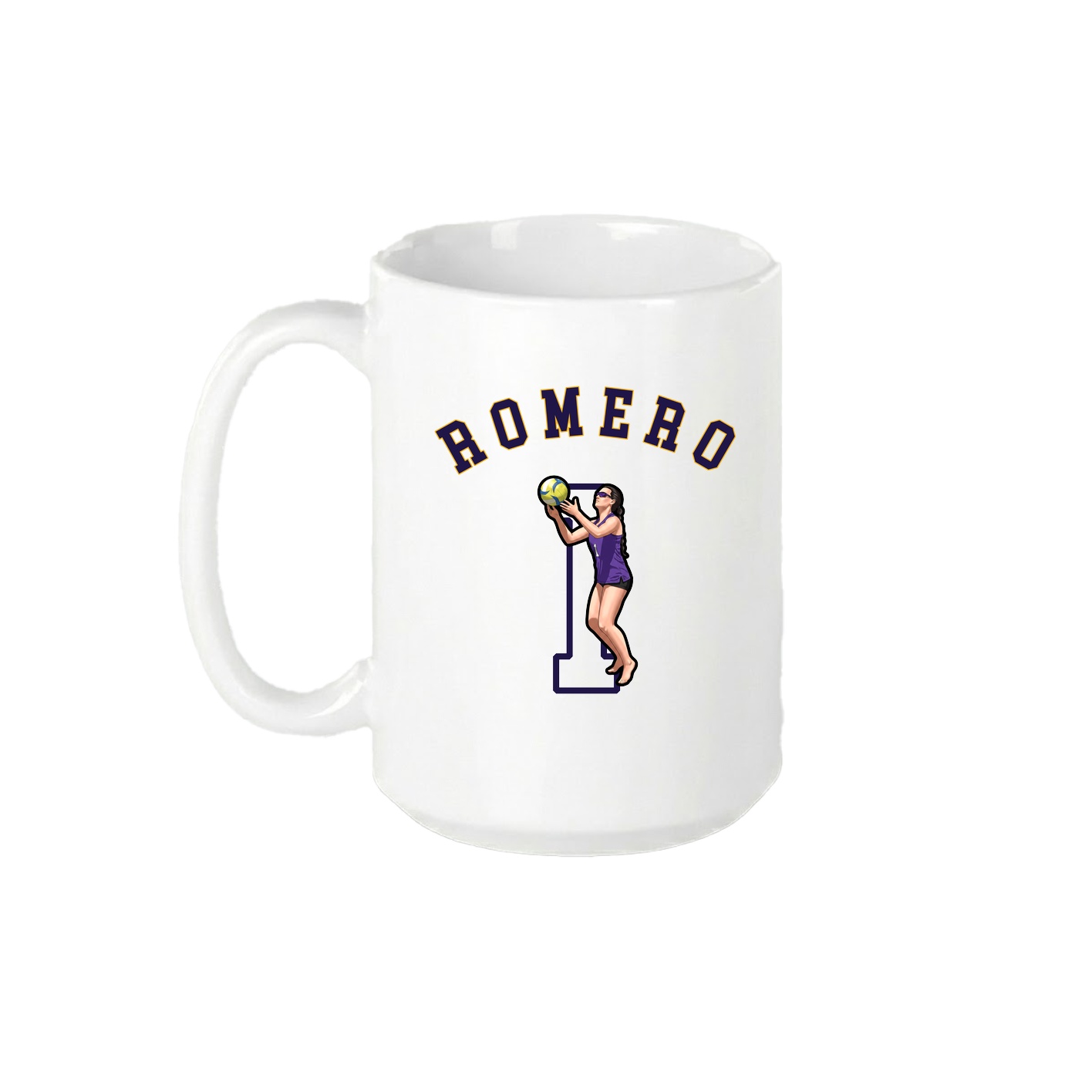 15oz Coffee Mug — Shirsey Arch in White