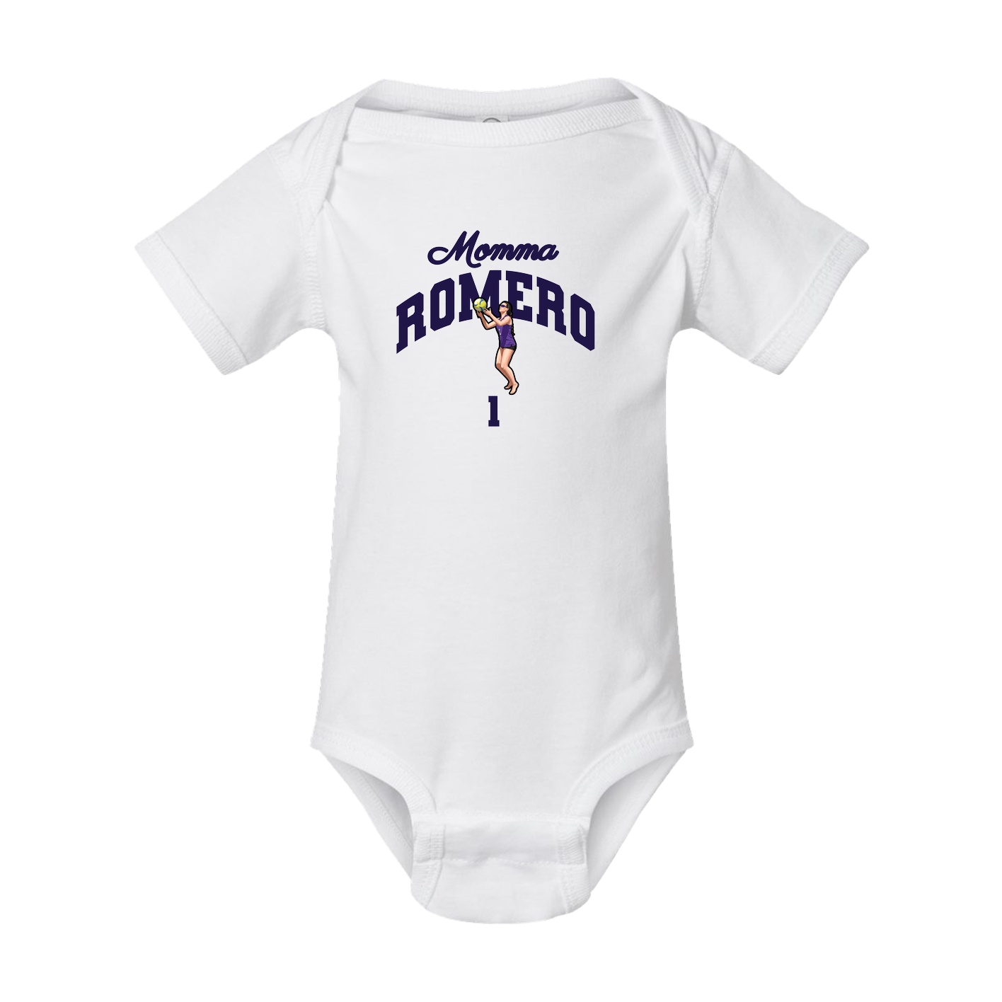 Baby Onesie — Mothers Day Arch in White