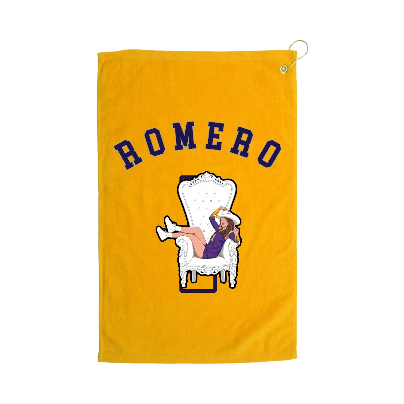 Golf Towel — Shirsey Arch in Gold