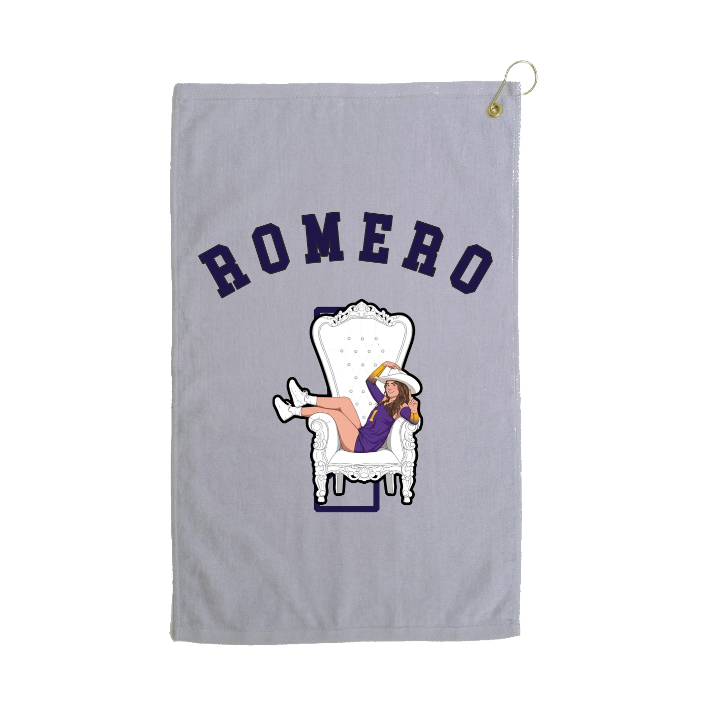 Golf Towel — Shirsey Arch in Grey