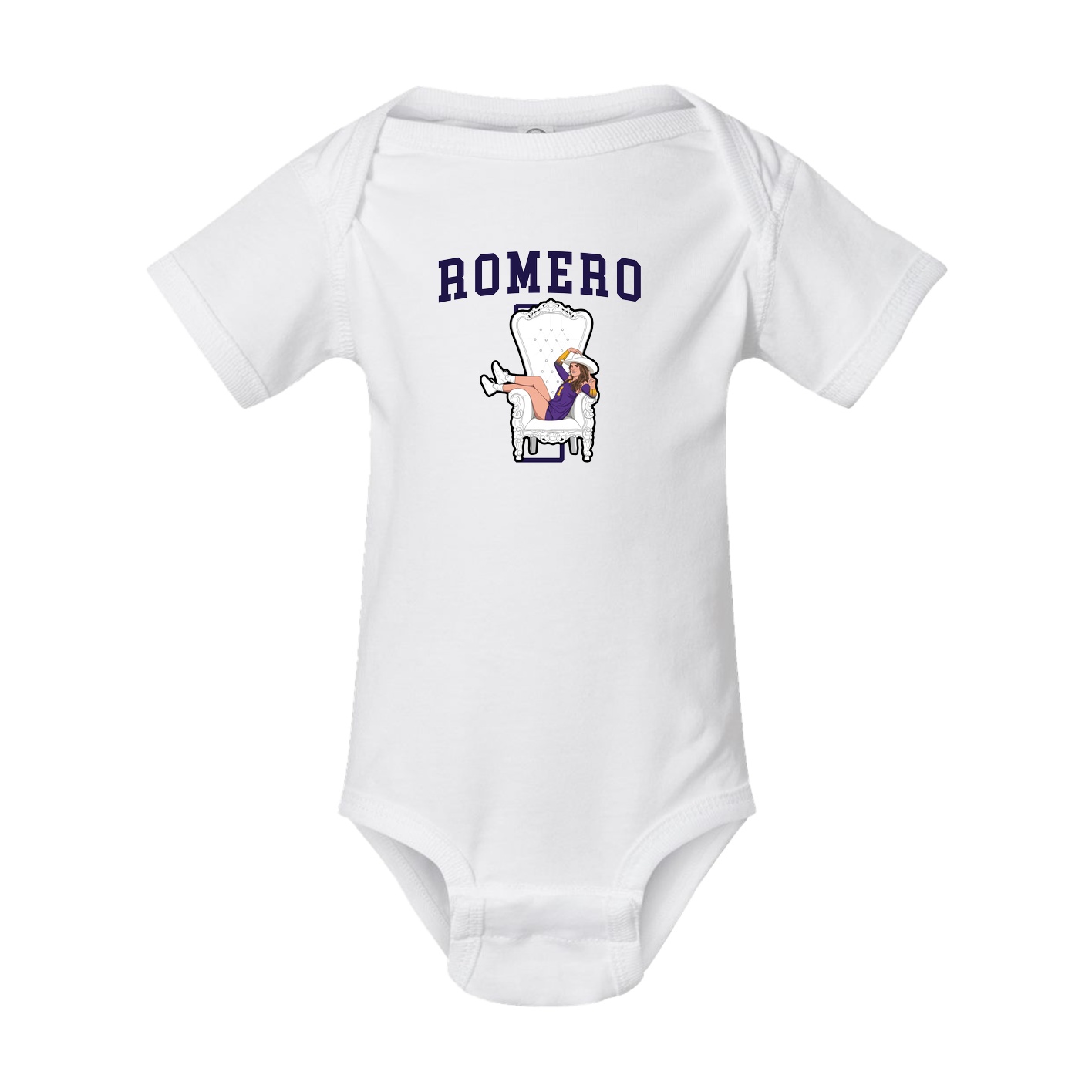Baby Onesie — Shirsey in White