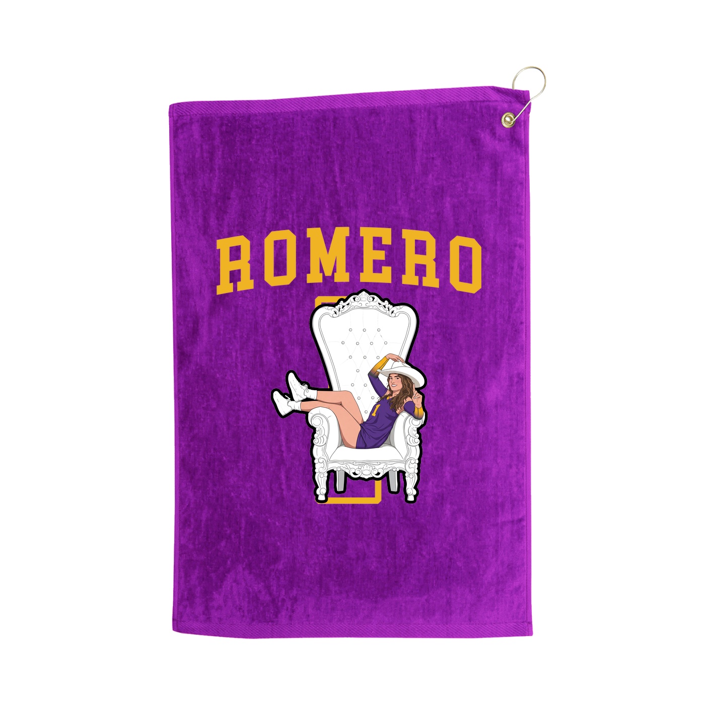Golf Towel — Shirsey in Purple