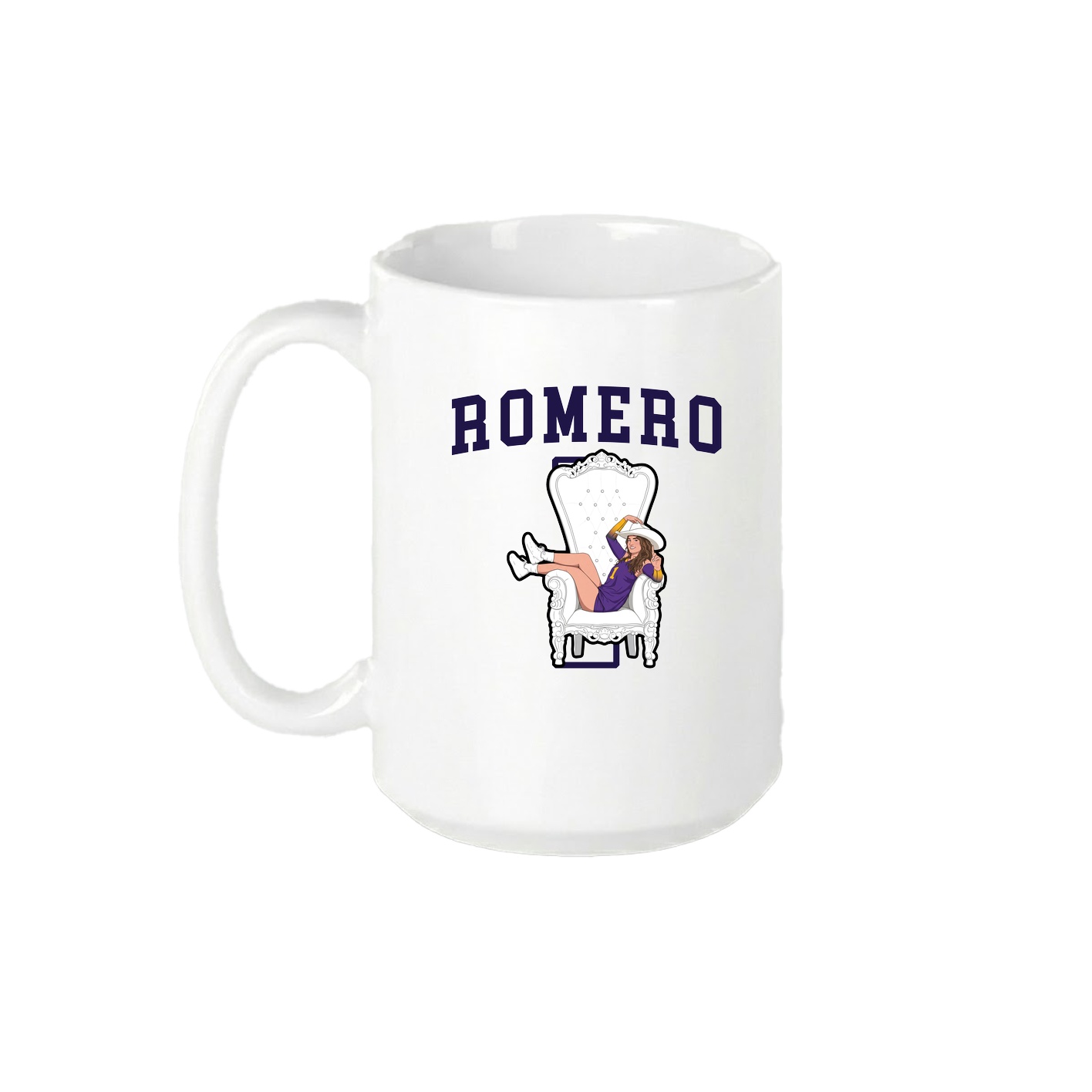 15oz Coffee Mug — Shirsey in White
