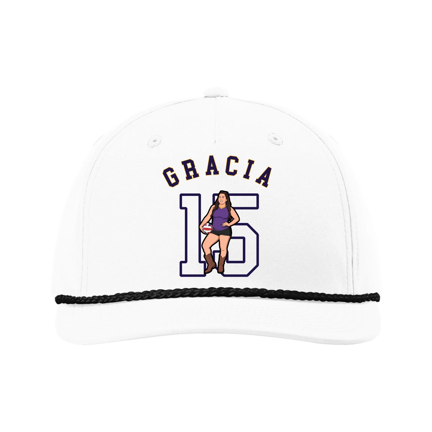 Five-Panel Classic Rope Cap