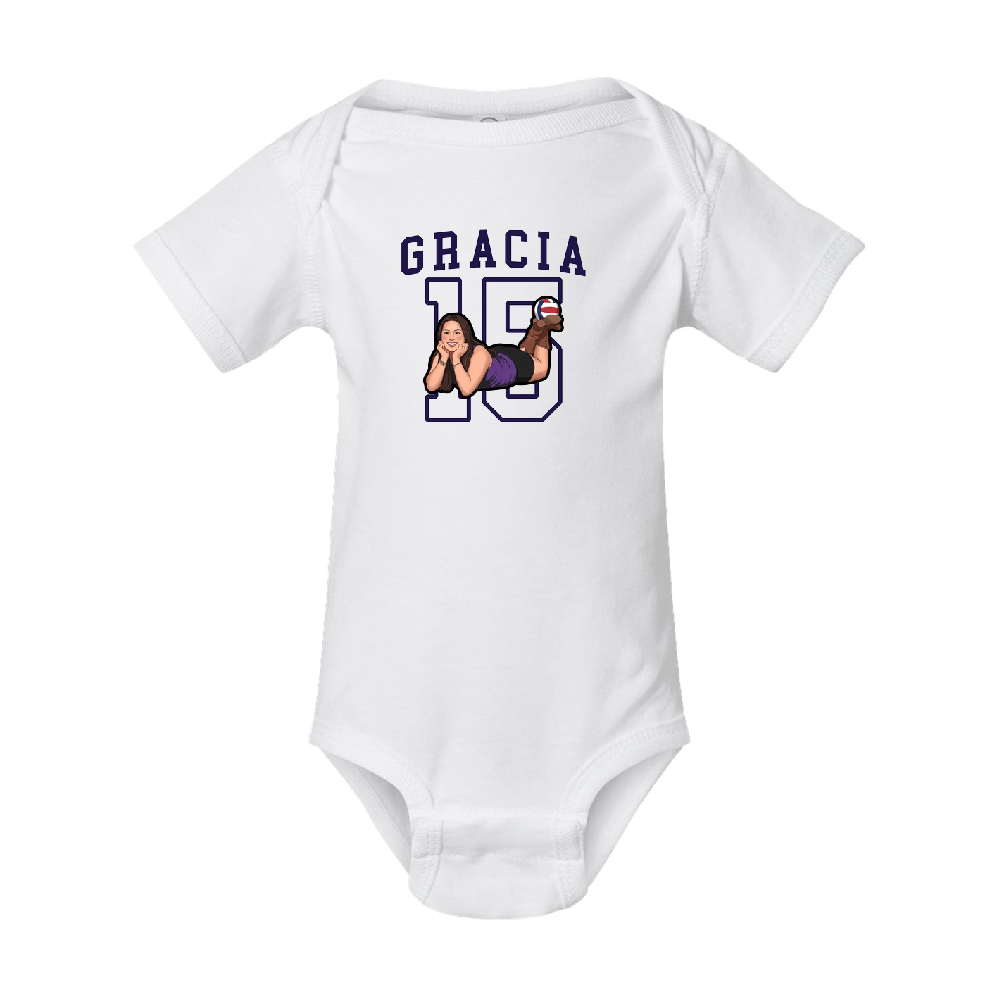 Baby Onesie — Shirsey in White