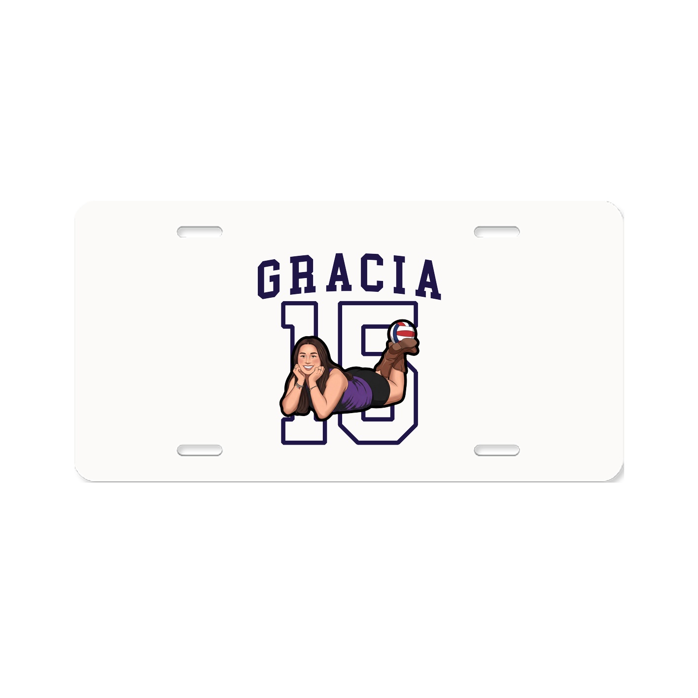 License Plate — Shirsey in Classic