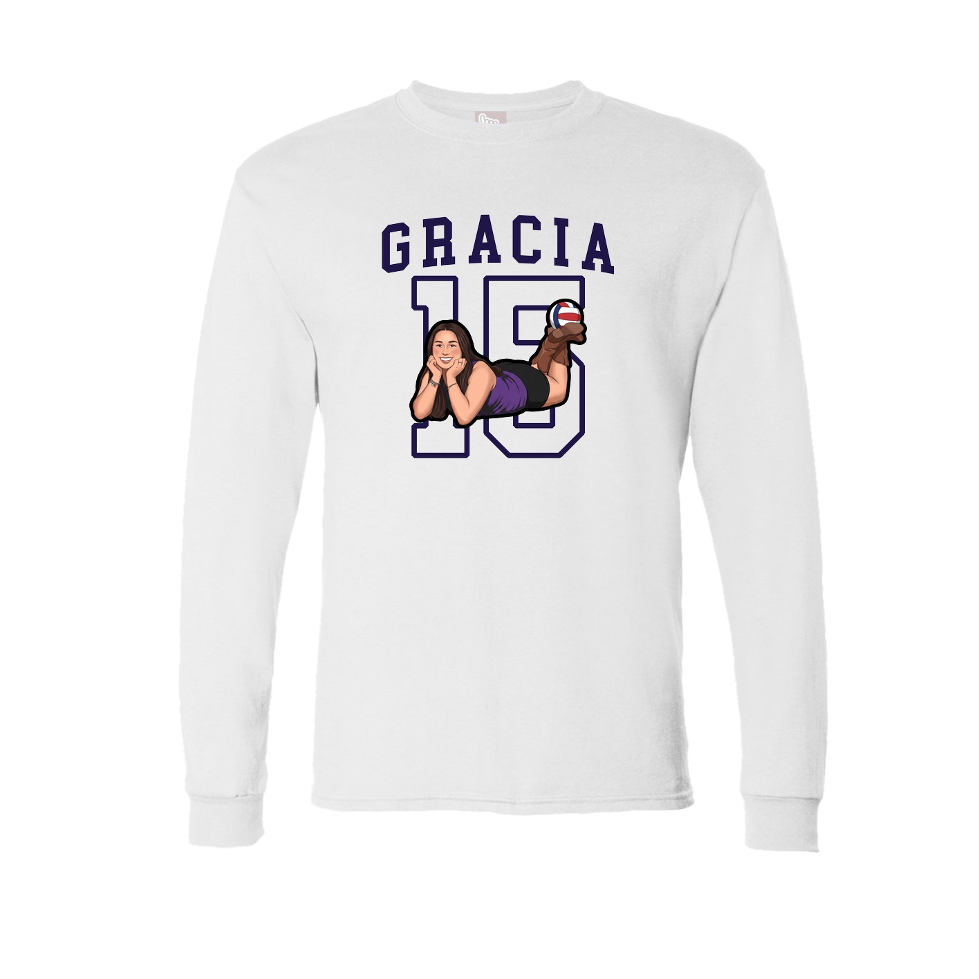Long Sleeve Tee — Shirsey in White