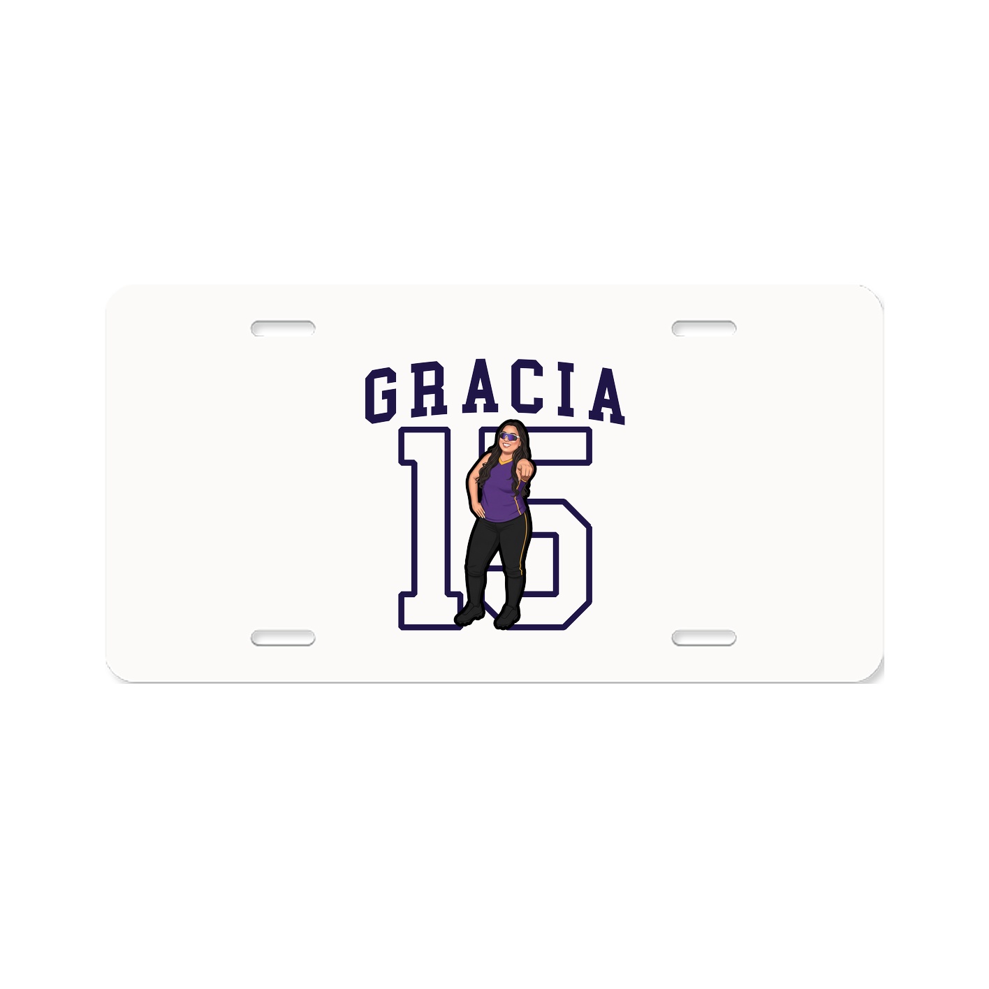 License Plate — Shirsey in Classic
