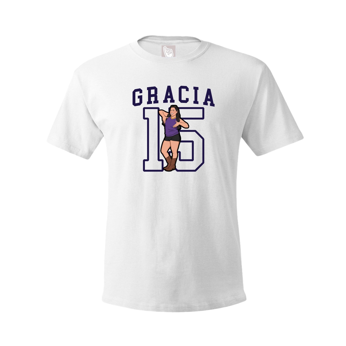 Youth Tee — Shirsey in White
