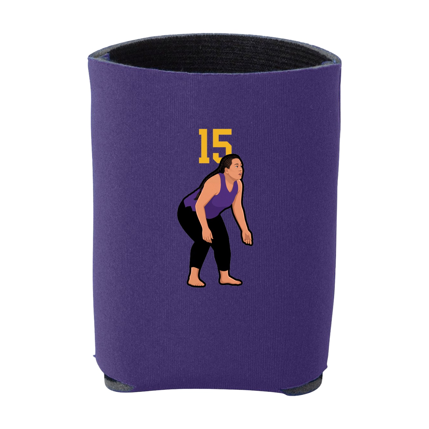 Can Holder — Number Top in Purple