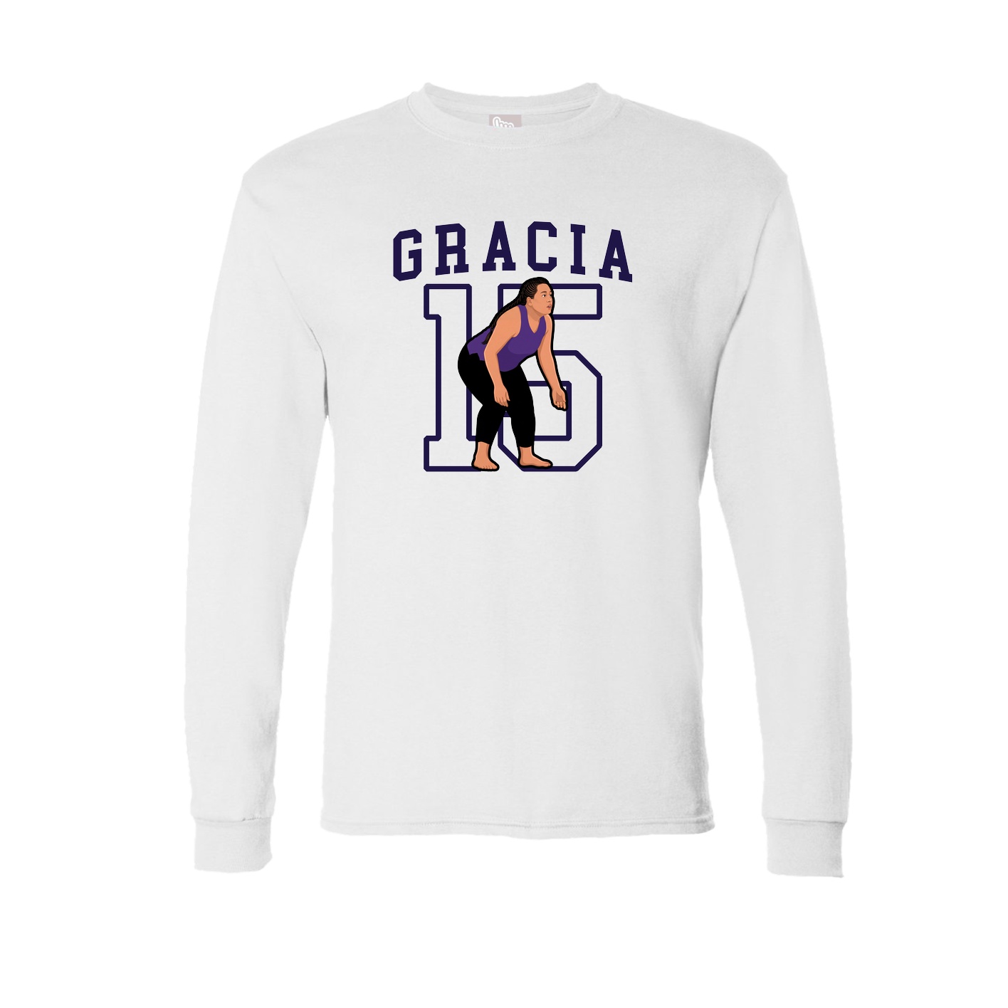 Long Sleeve Tee — Shirsey in White