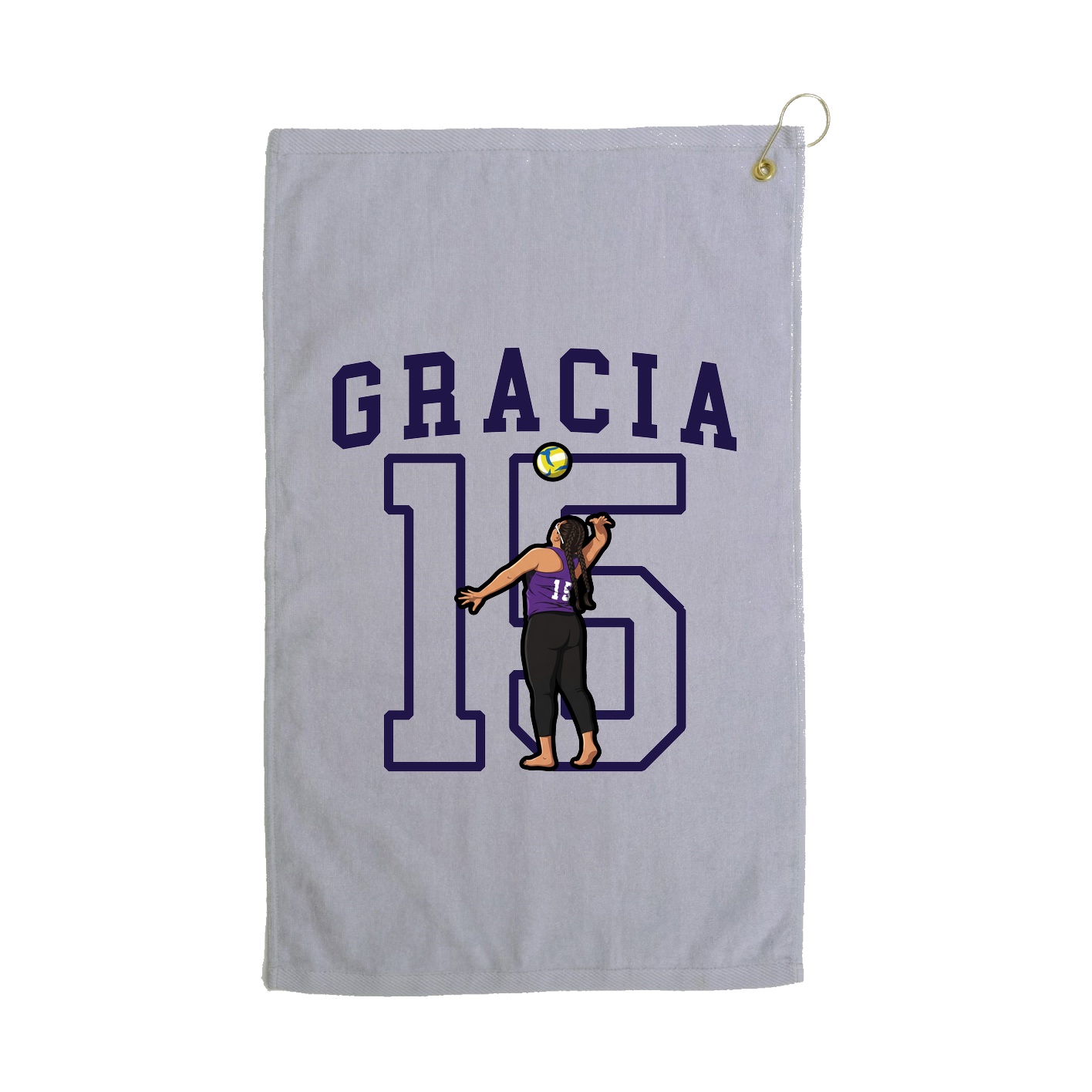 Golf Towel — Shirsey in Grey