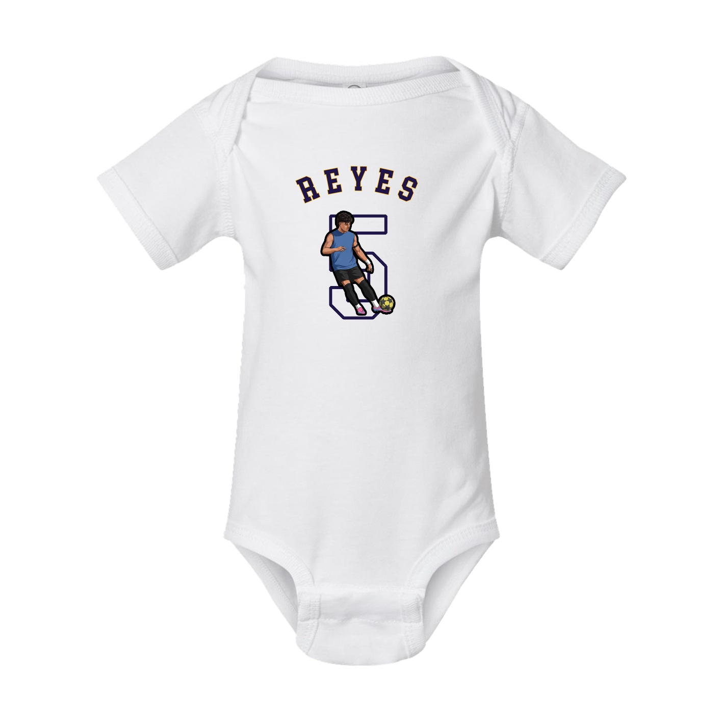 Baby Onesie — Shirsey Arch in White