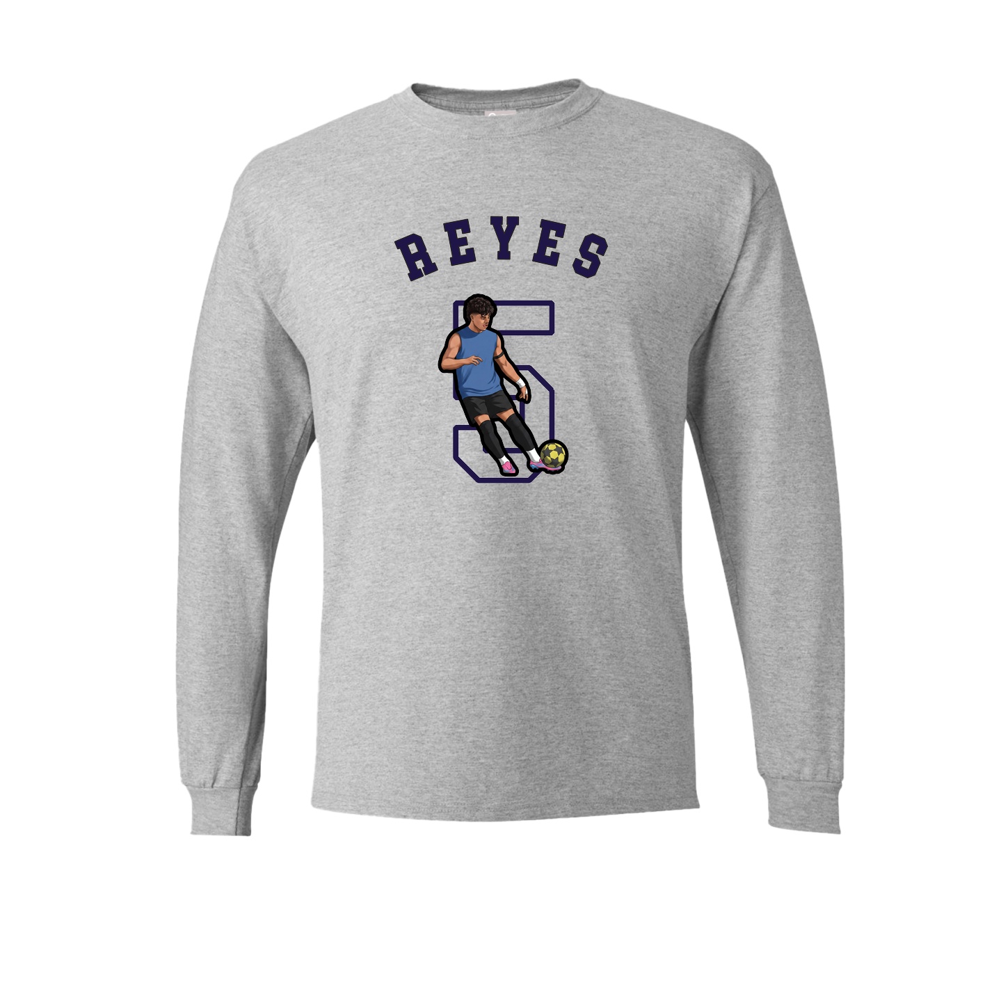 Long Sleeve Tee — Shirsey Arch in Grey