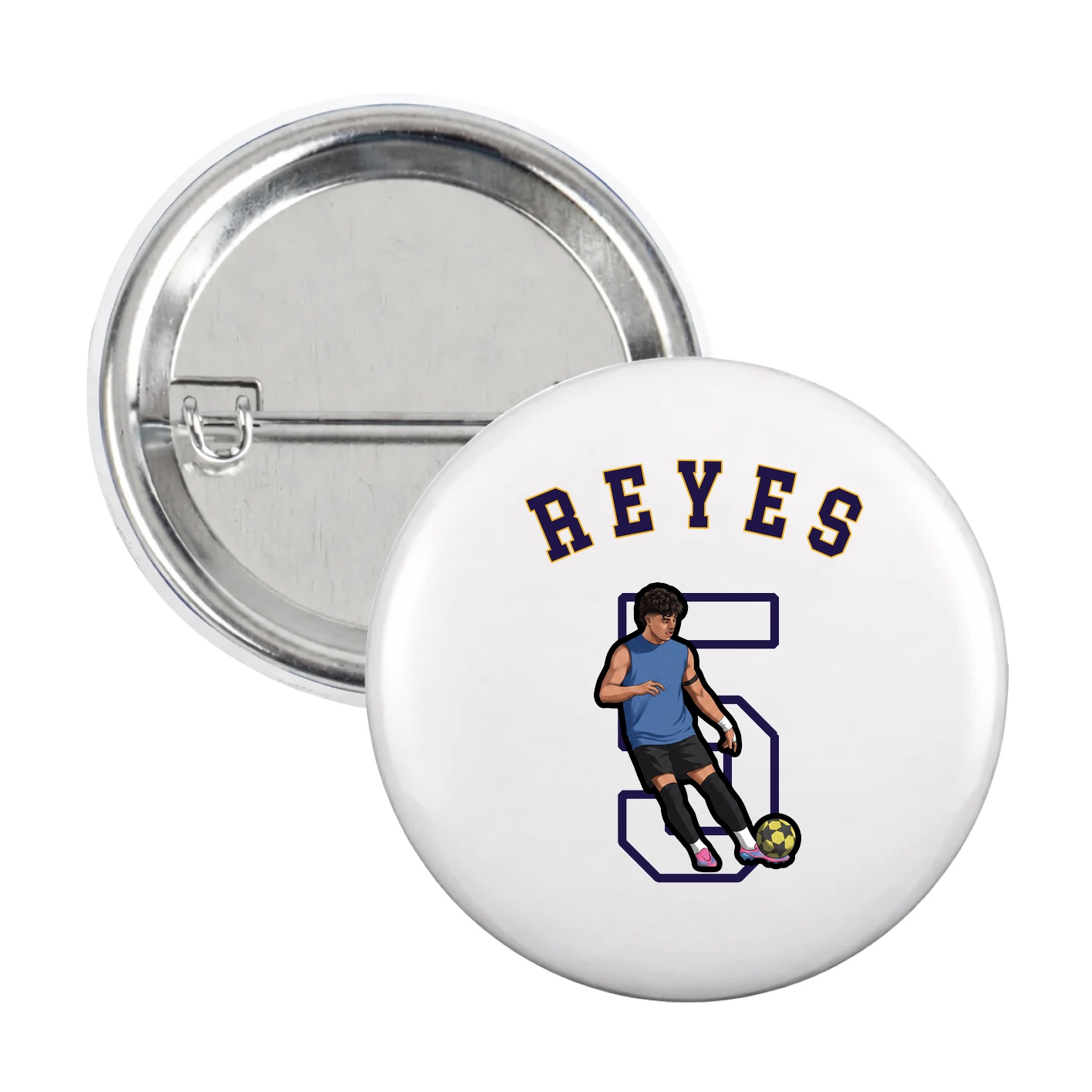 Game Day Button — Shirsey Arch in White