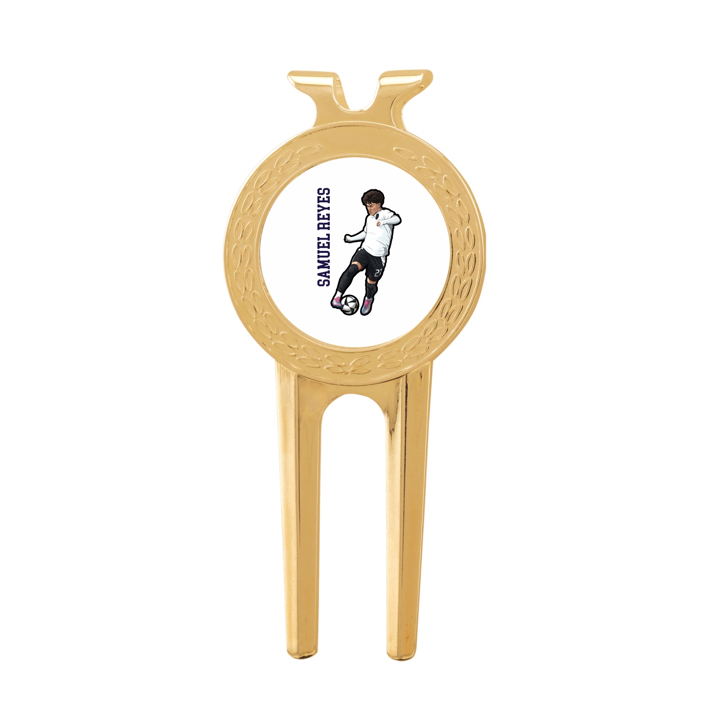 Divot Tool with Ball Marker — Name Vertical in Classic