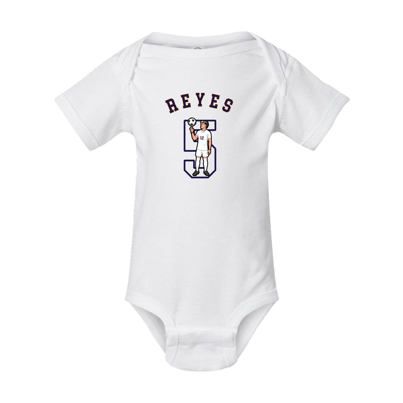 Baby Onesie — Shirsey Arch in White