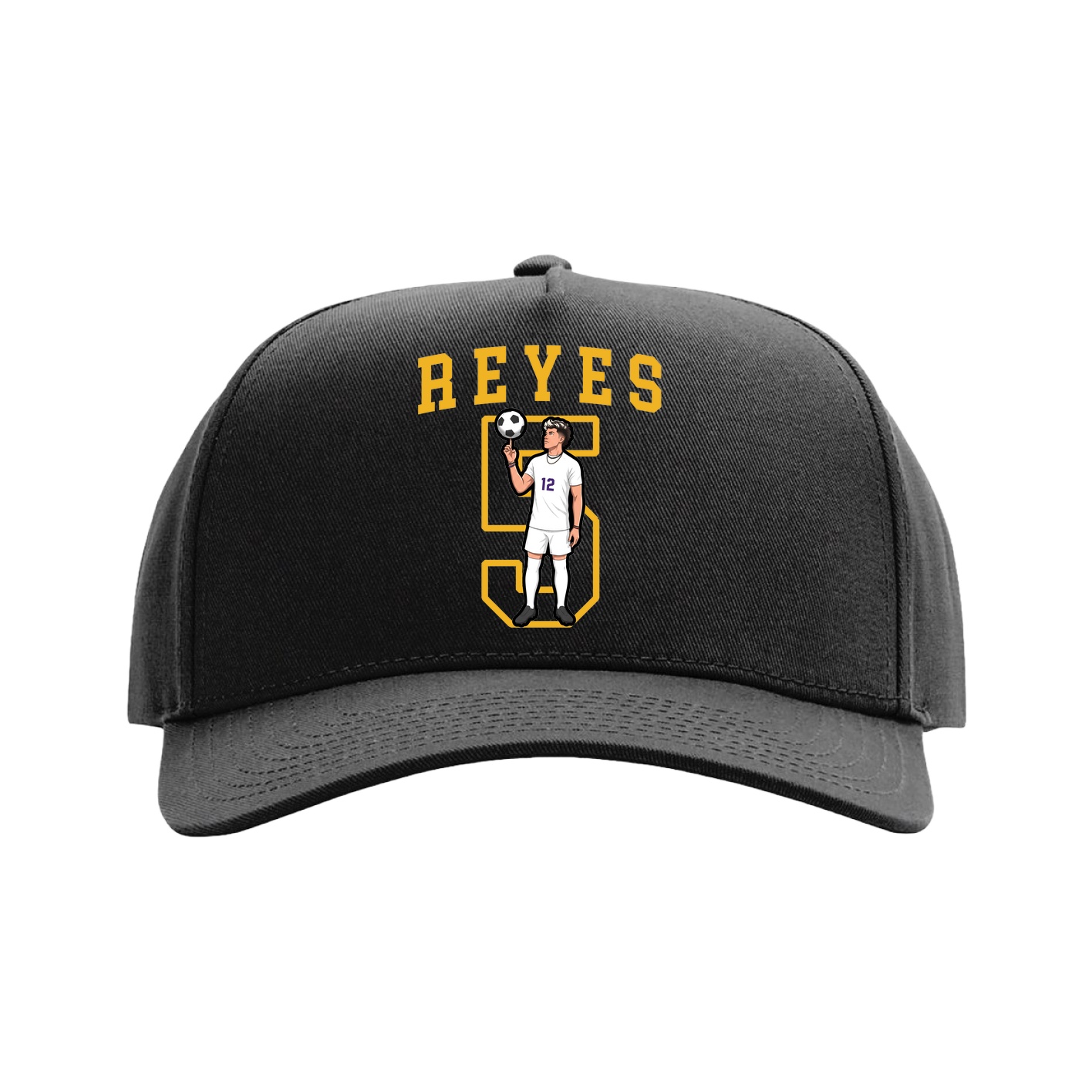 Full Fabric Five-Panel Champ Cap