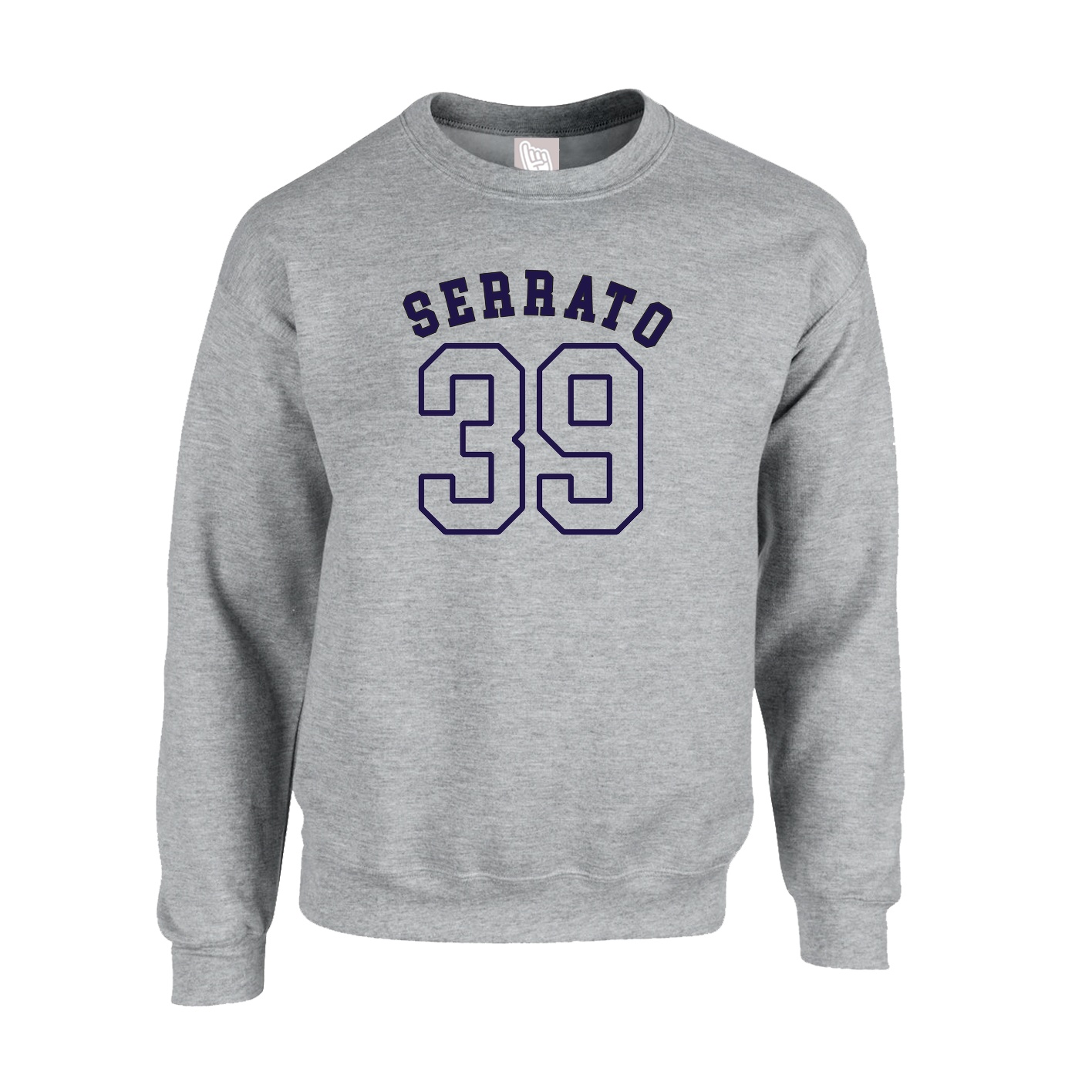Fleece Crew — Shirsey Arch in Grey