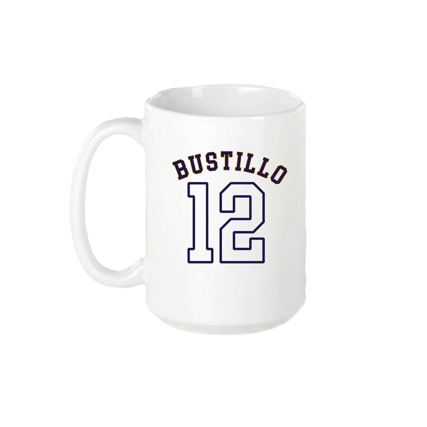 15oz Coffee Mug — Shirsey Arch in White