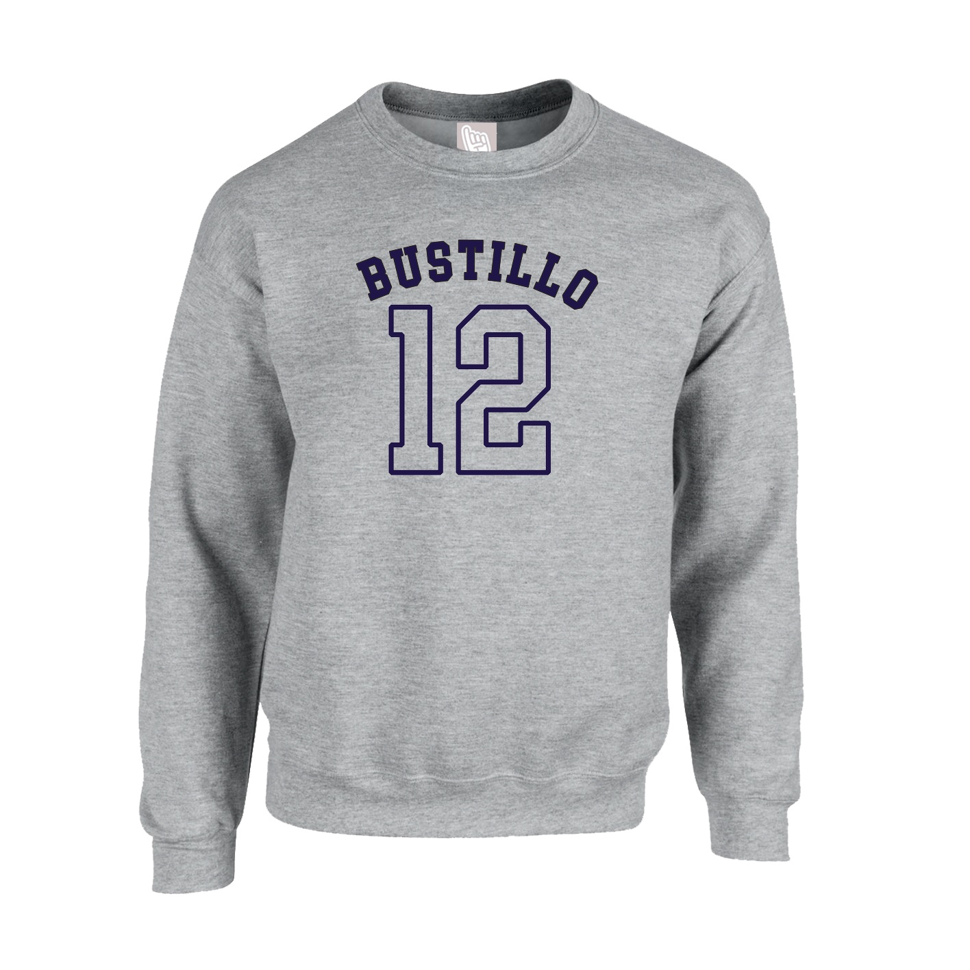 Fleece Crew — Shirsey Arch in Grey