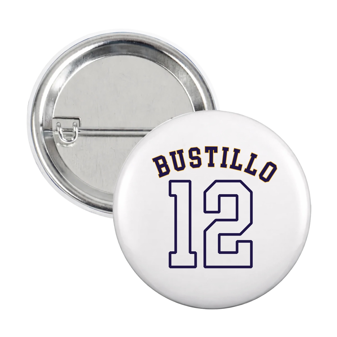 Game Day Button — Shirsey Arch in White