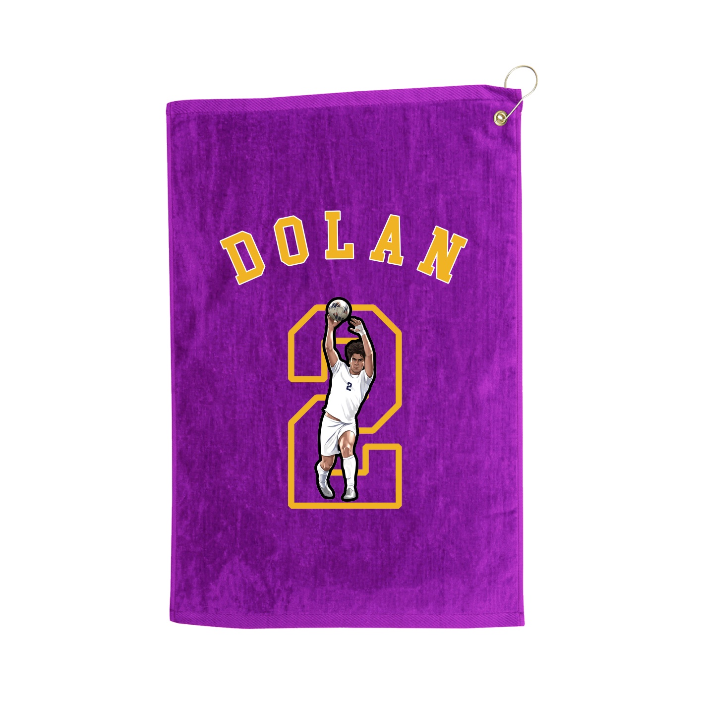 Golf Towel — Shirsey Arch in Purple