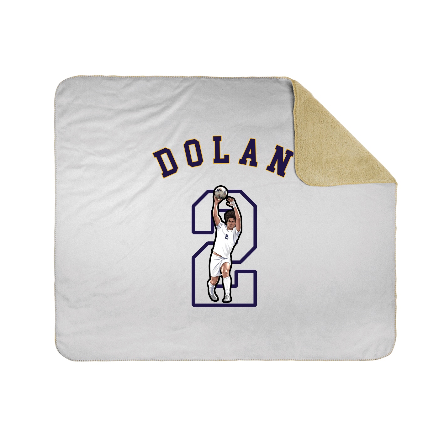 Throw Blanket — Shirsey Arch in White