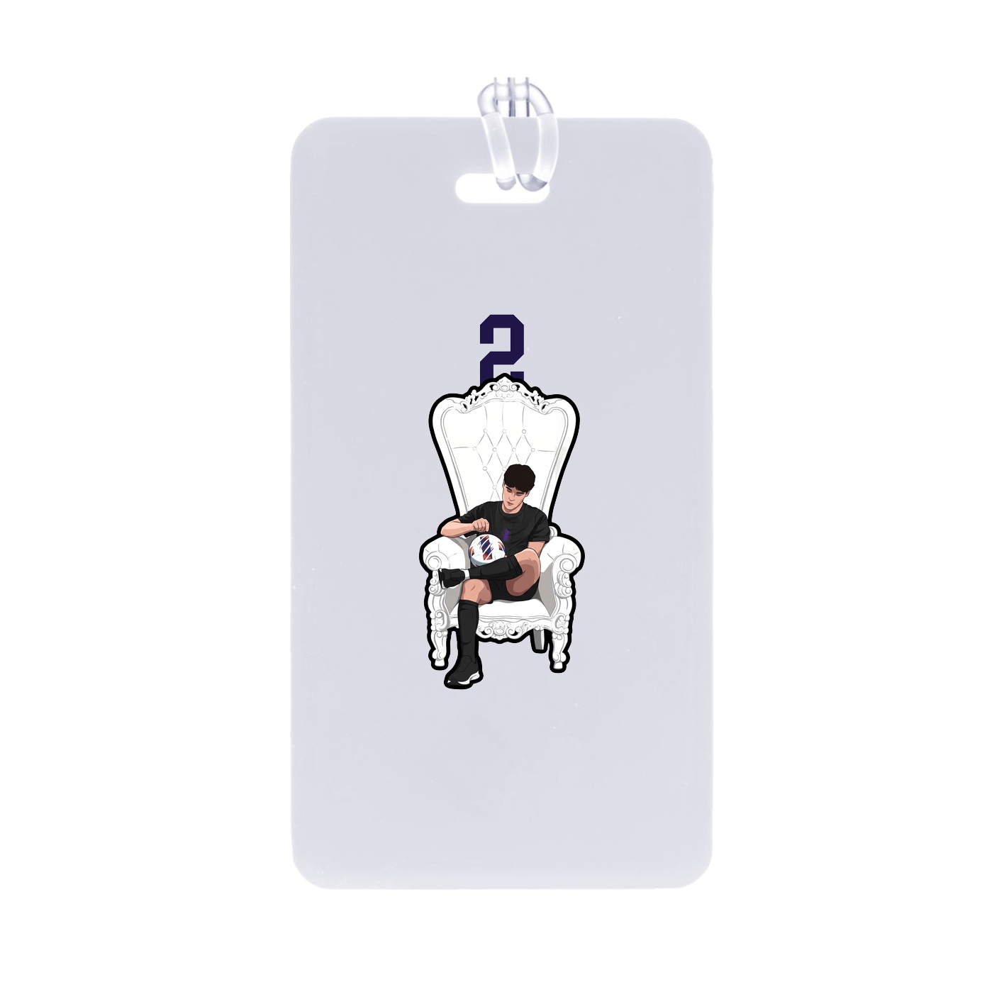 Bag Tag — Number Top in Classic