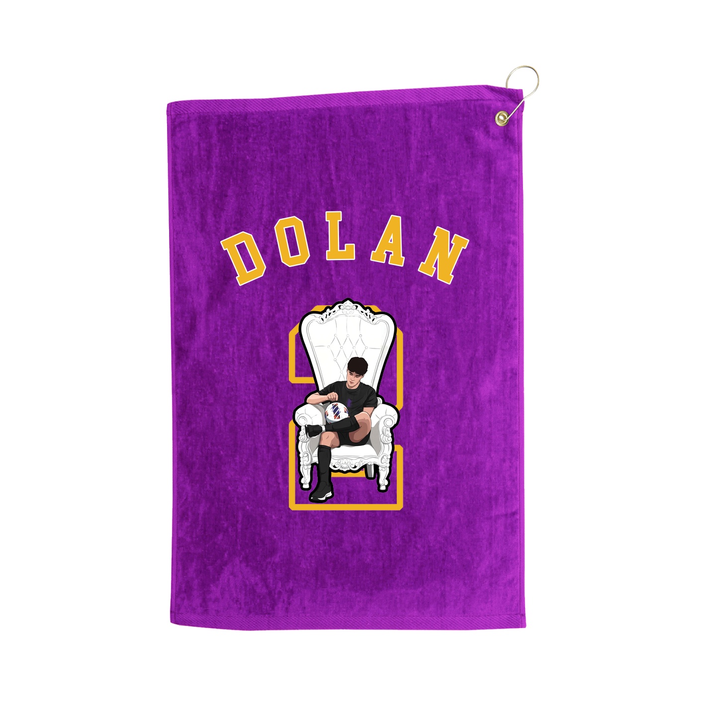 Golf Towel — Shirsey Arch in Purple