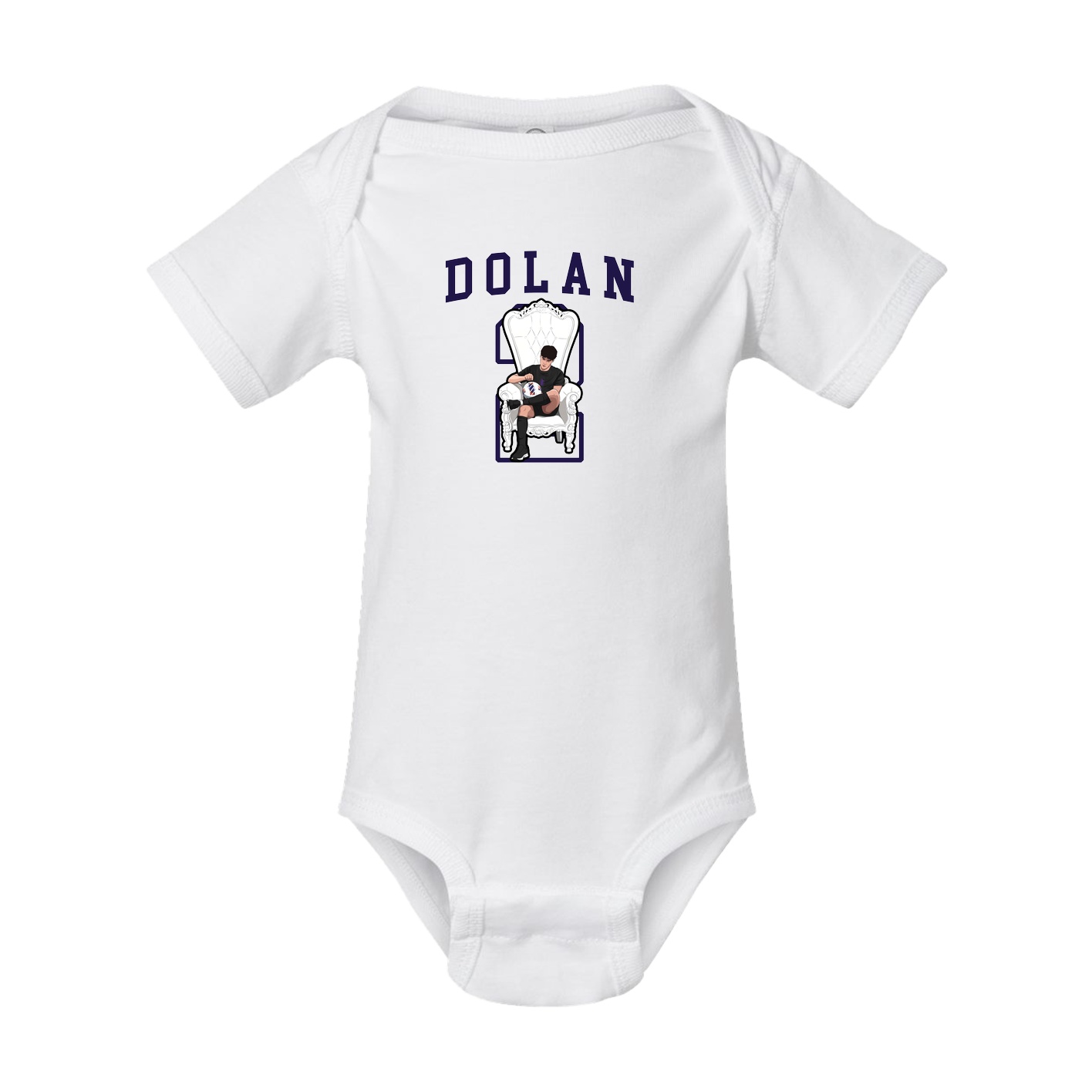 Baby Onesie — Shirsey in White