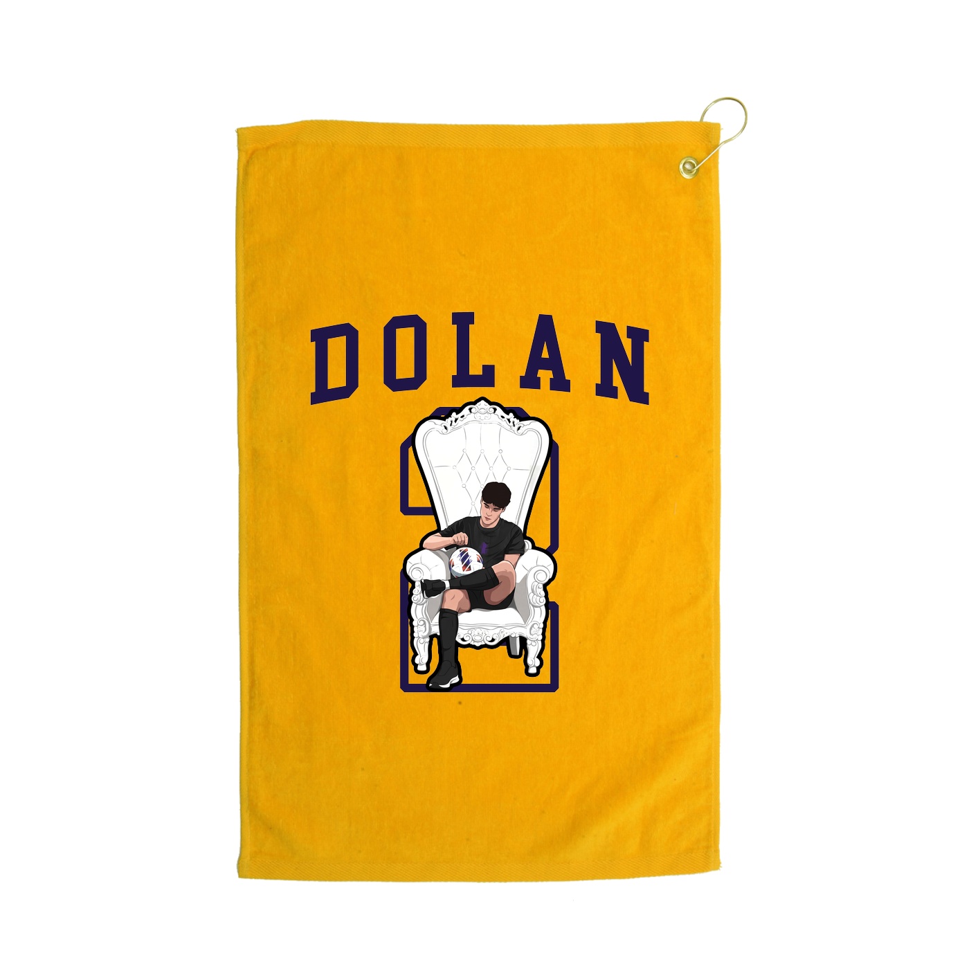 Golf Towel — Shirsey in Gold