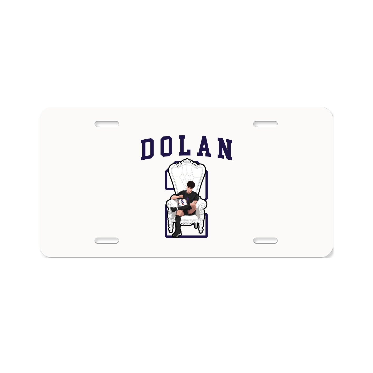 Aluminum License Plate