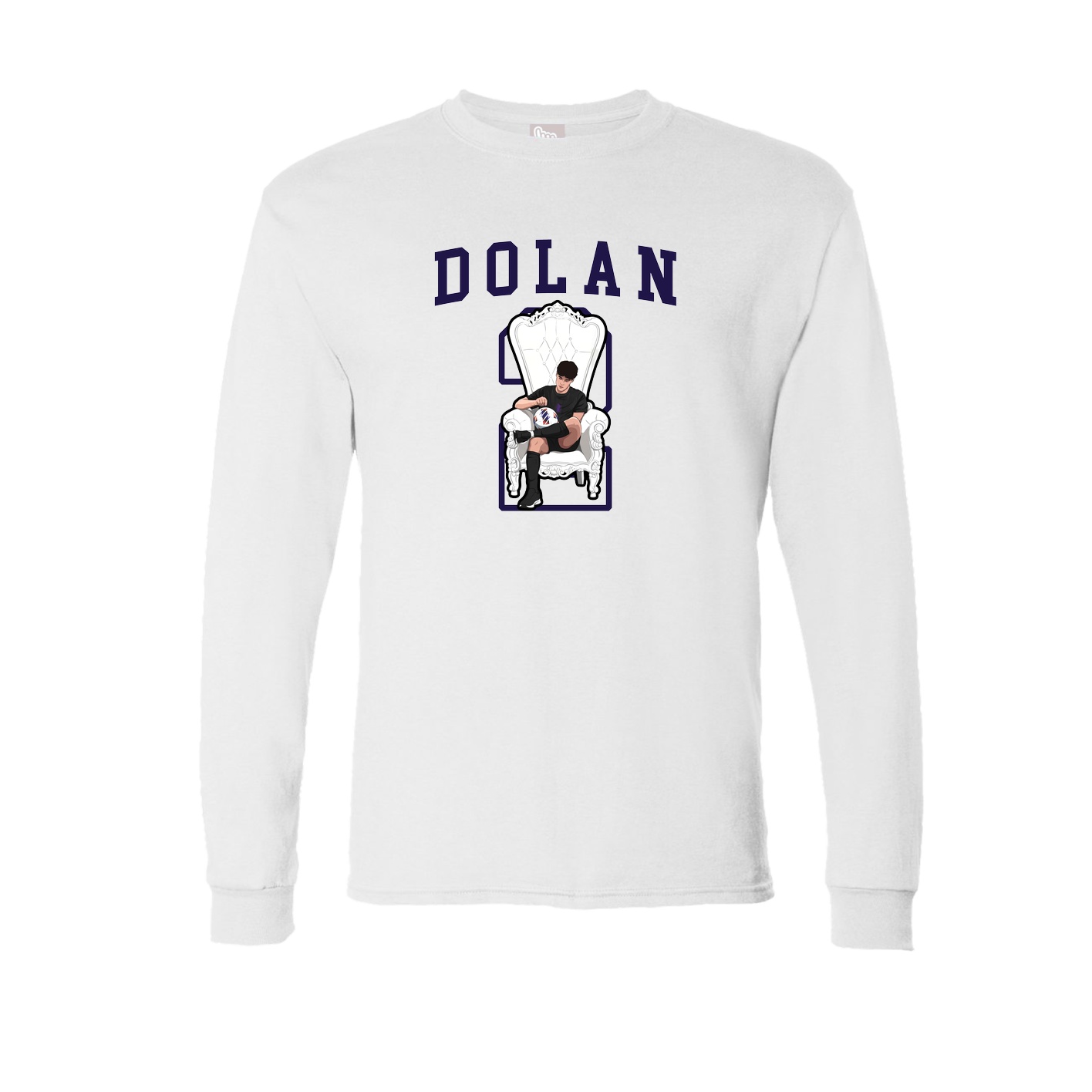 Long Sleeve Tee — Shirsey in White