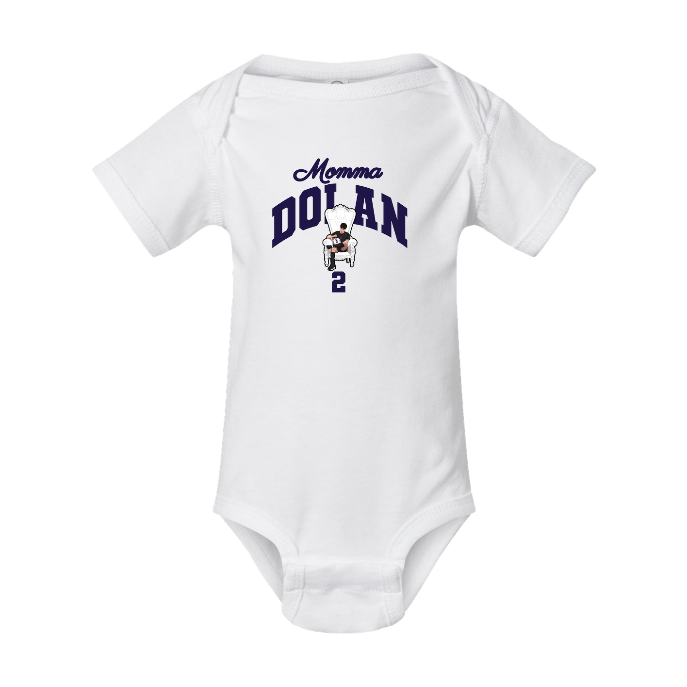 Baby Onesie — Mothers Day Arch in White