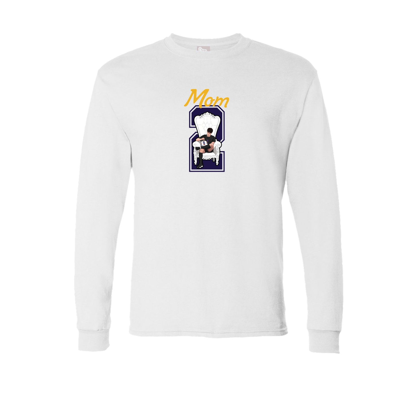 Long Sleeve Tee — Mothers Day Shirsey in White