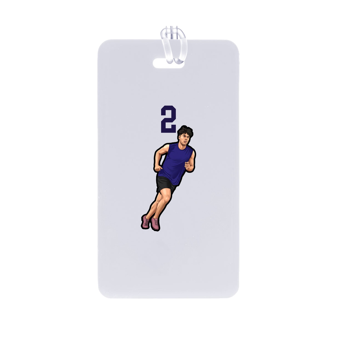 Bag Tag — Number Top in Classic