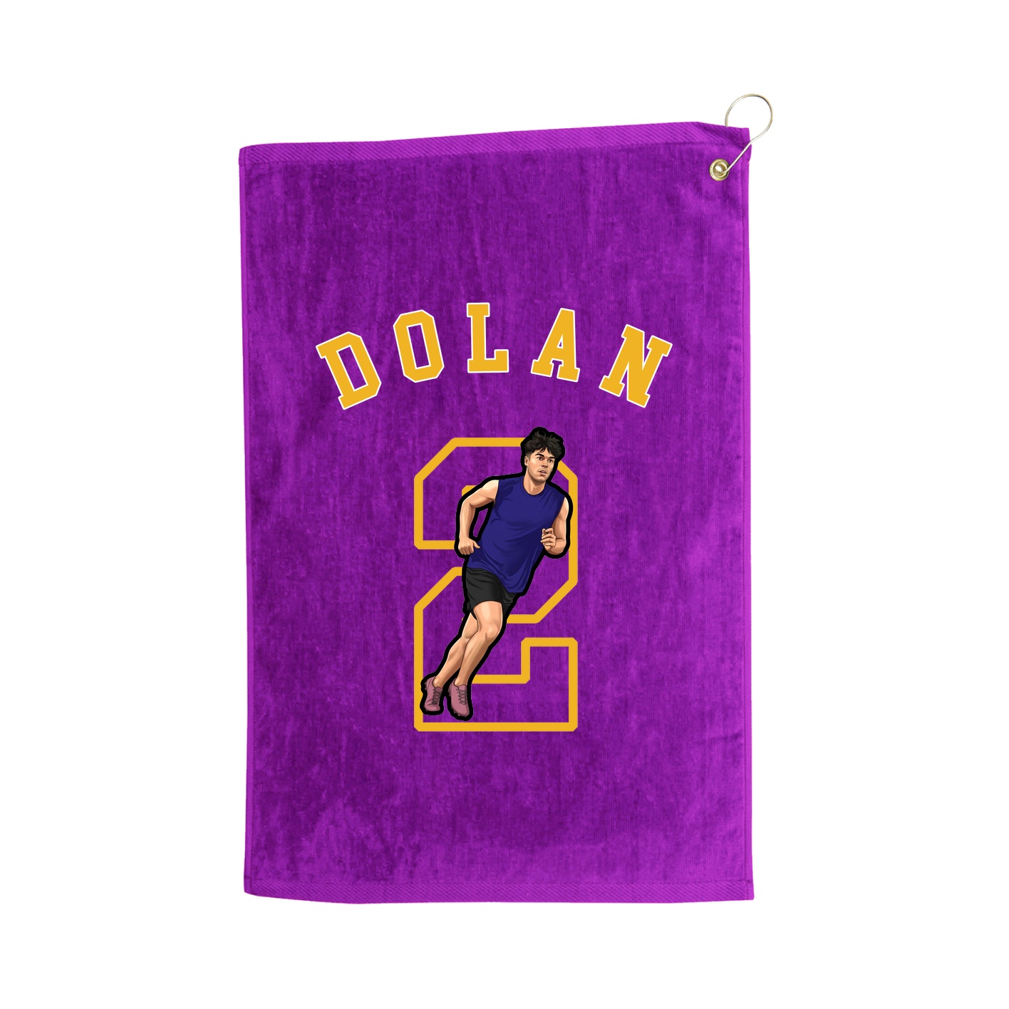 Golf Towel — Shirsey Arch in Purple