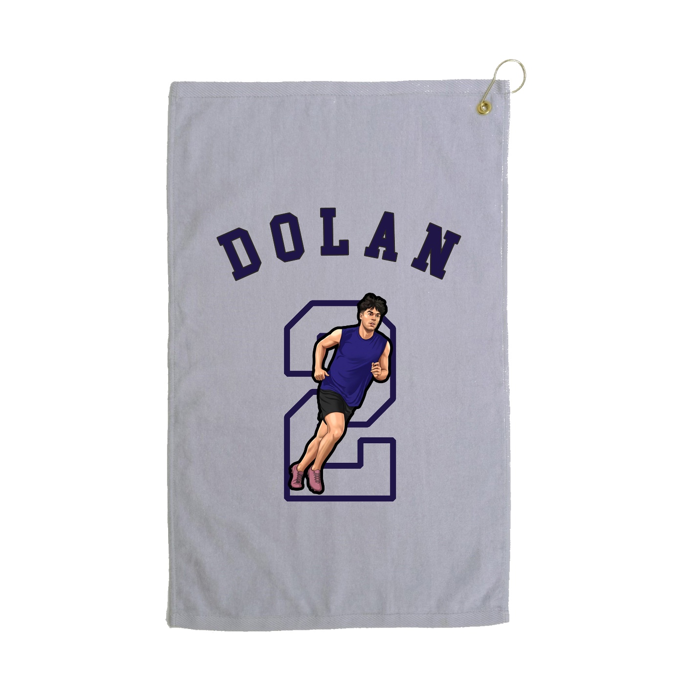 Golf Towel — Shirsey Arch in Grey