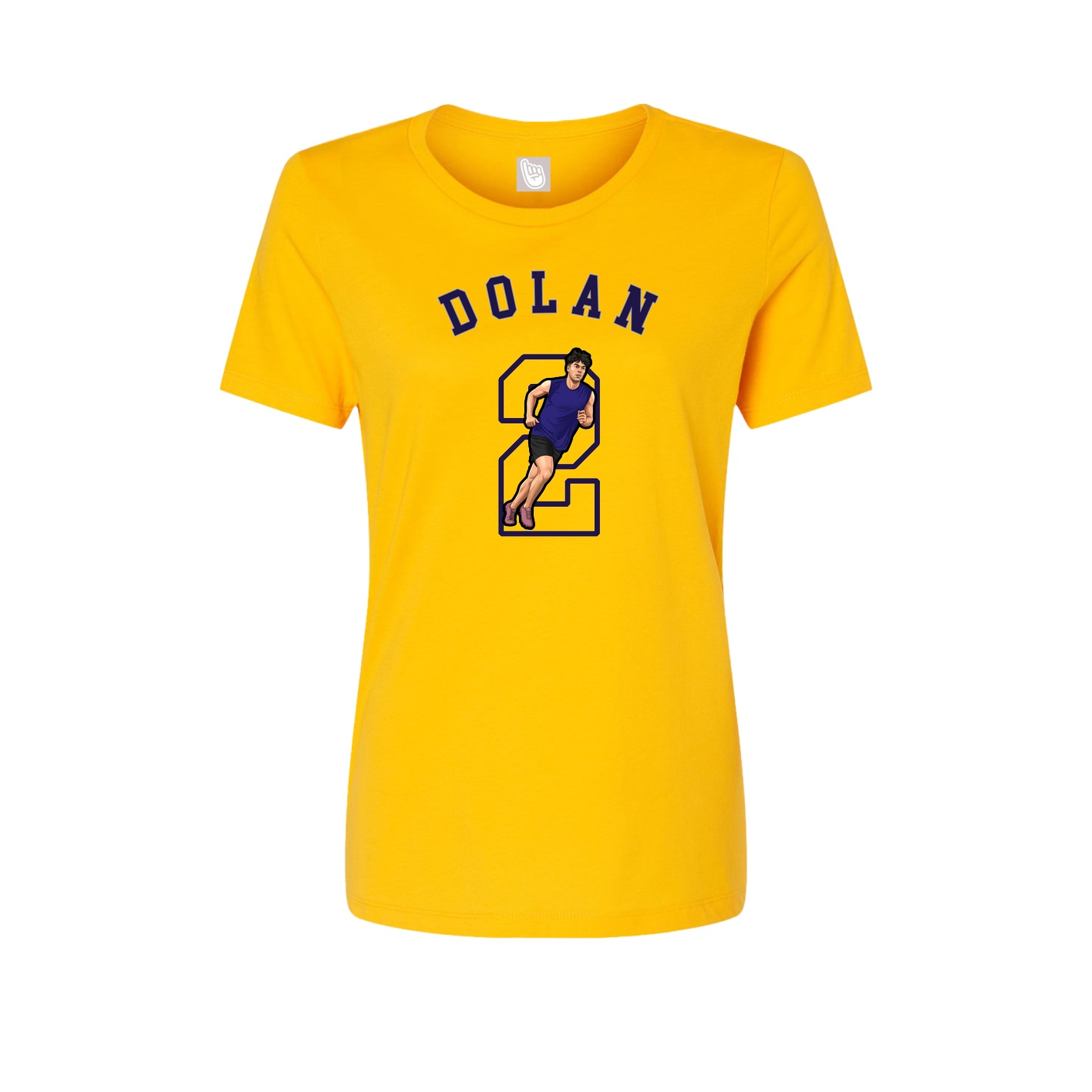 Womens Tee — Shirsey Arch in Gold