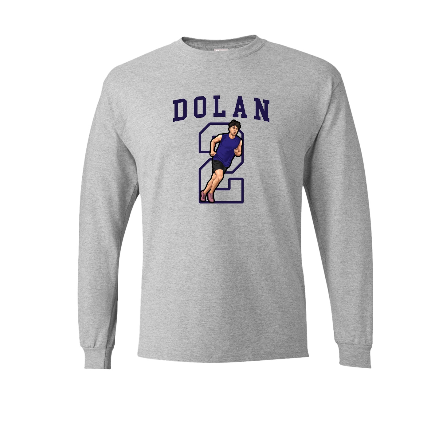 Long Sleeve Tee — Shirsey in Grey
