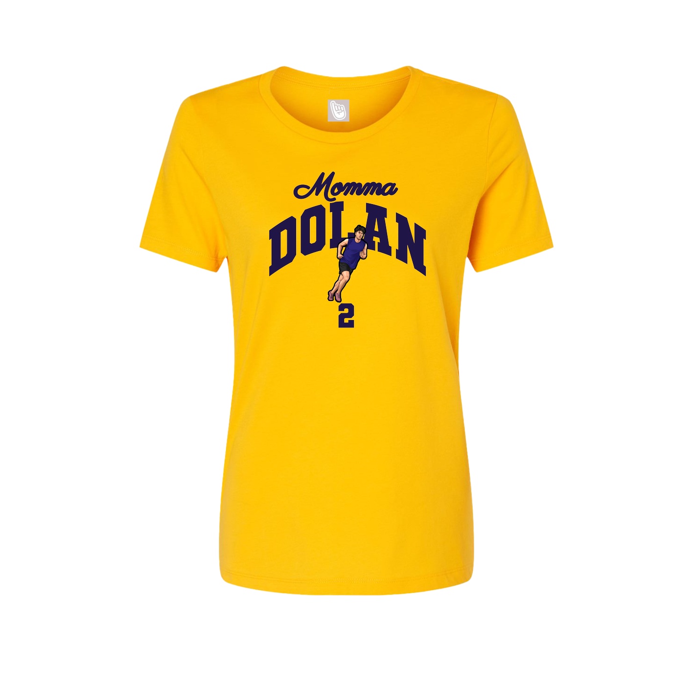 Womens Tee — Mothers Day Arch in Gold